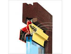 Grila ventilatie cu montare pe sticla THM90 EVO